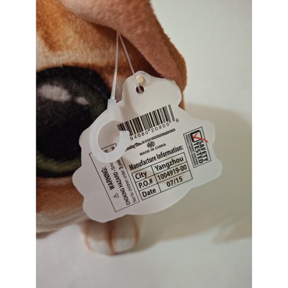 FUR BALLS  PIXIMALS Tabby Cat Plus Green Eyes 5" - Picture 11 of 12